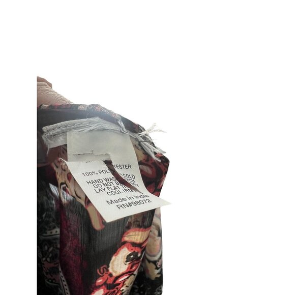 PAISLEY Sheer Kimono Coverup Top One Size - Picture 5 of 5